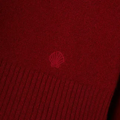 Loulou Studio Burgundy Cashmere Sweater In Burgundy
