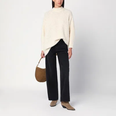 Isabel Marant Tane Openwork Knit Sweater In Multi