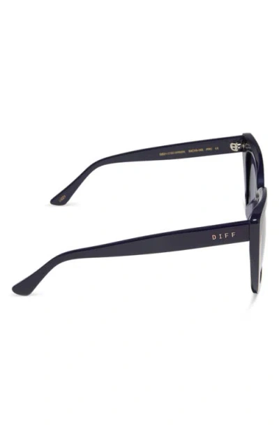 Diff Lizzy 54mm Gradient Cat Eye Sunglasses In Purple