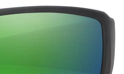 Smith Guides Choice Xl 63mm Chromapop™ Polarized Oversize Square Sunglasses In Green