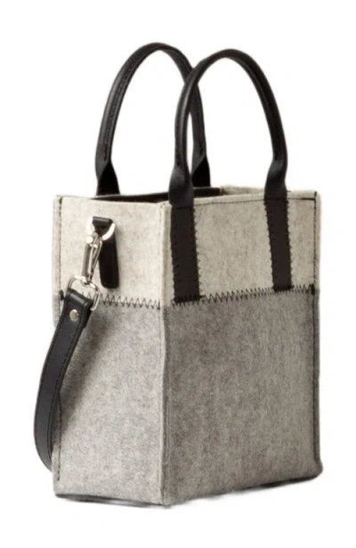 Graf & Lantz Graf Lantz Jaunt Merino Wool Mini Tote In Black