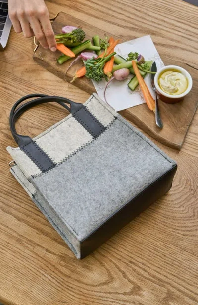 Graf & Lantz Graf Lantz Jaunt Merino Wool Mini Tote In Black