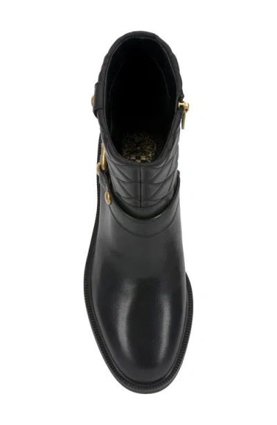 Vince Camuto Women's Amais Full Zip Closure Moto Booties In Black