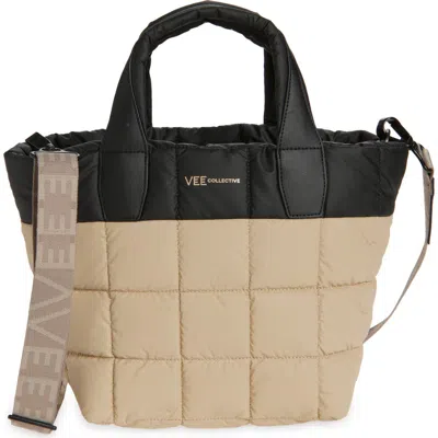 Veecollective Small Porter Colorblock Recycled Nylon Tote In Multi