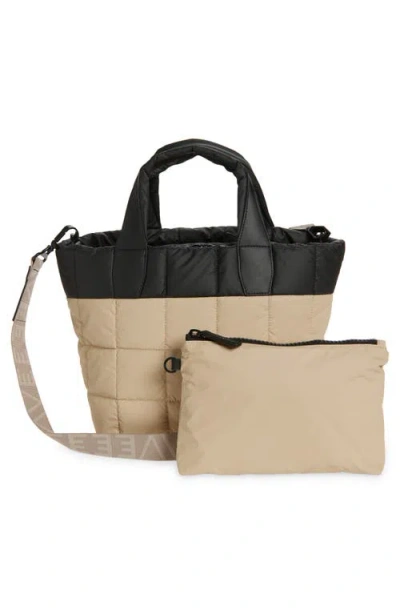 Veecollective Small Porter Colorblock Recycled Nylon Tote In Multi