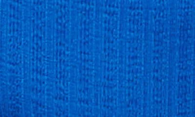 Becca Women's Crinkle Crush Textured Bikini Bottoms In Blue