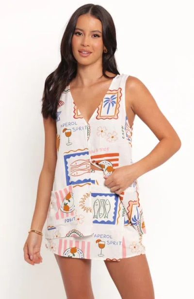 Petal And Pup Petal & Pup Thorrah Miniskort In Animal Print