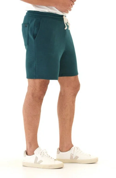 Threads 4 Thought Garrett Drawstring Fleece Shorts In Green