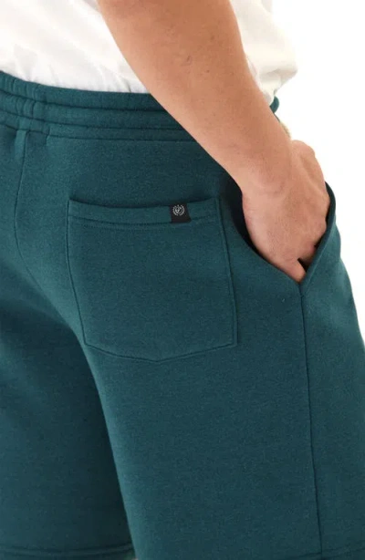 Threads 4 Thought Garrett Drawstring Fleece Shorts In Green
