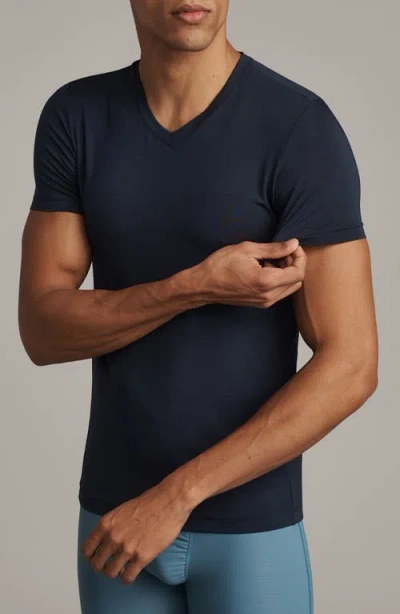 Rhone C.o.r. V-neck Undershirt In Blue