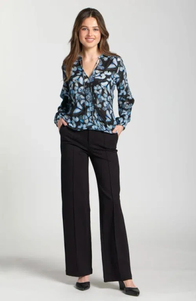 Apny Printed Top In Blue