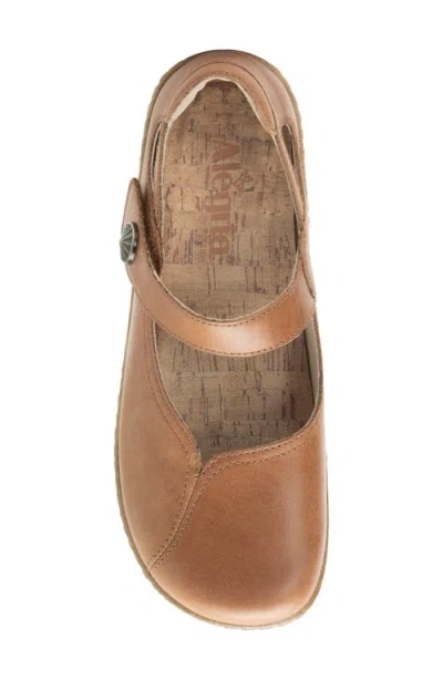 Alegria By Pg Lite Onika Mary Jane Platform Clog In Brown