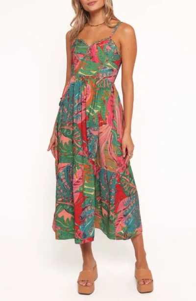 Petal And Pup Petal & Pup Eleonora Fit & Flare Midi Dress In Multi