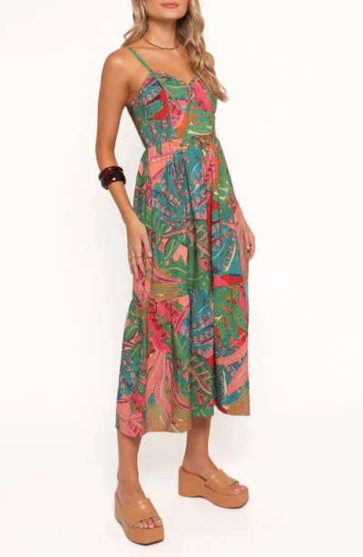 Petal And Pup Petal & Pup Eleonora Fit & Flare Midi Dress In Multi