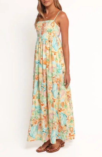 Petal And Pup Petal & Pup Odessa Print Maxi Dress In Multi