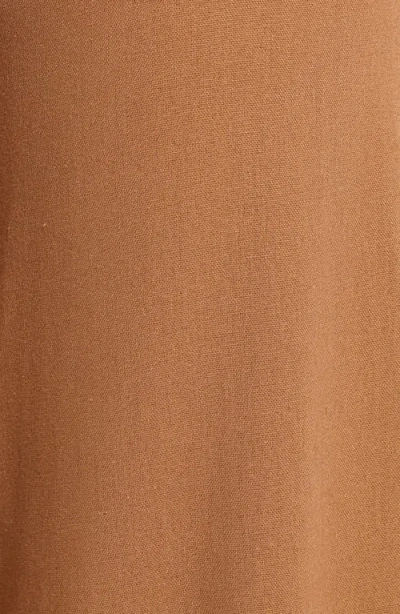 Petal And Pup Petal & Pup Zuva Tie Waist Cotton & Linen Pants In Brown