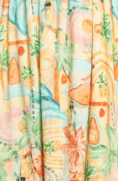 Petal And Pup Petal & Pup Odessa Print Maxi Dress In Multi