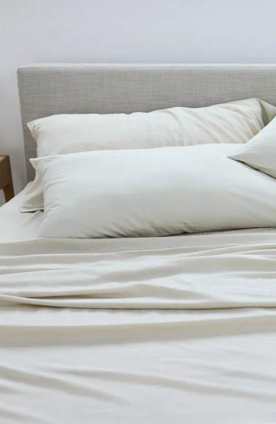 Slumber Cloud Performance Linen Blend Sheet Set In Brown