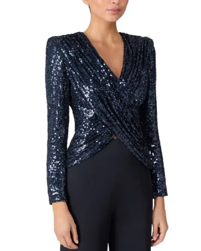 Jenny Packham Misty Blouse In Blue