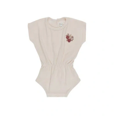 Ely's & Co. Fruit Collection- Romper In White