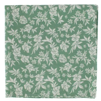 Trafalgar Oleander Floral And Vine Patterned Handkerchiefs In Multi