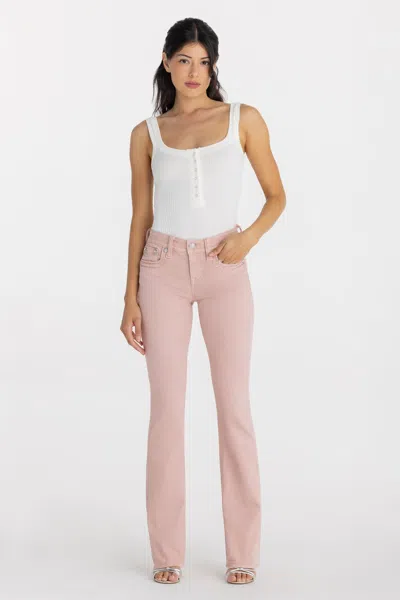 Miss Me Bella Vie Bootcut Jeans - 34 / 32" / Dusty Pink