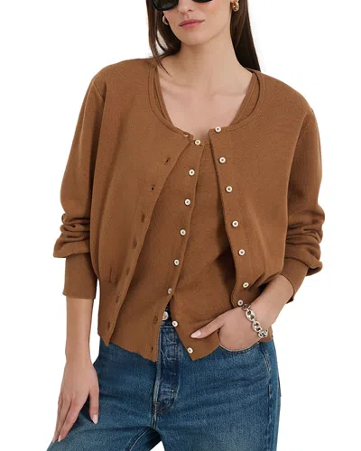 Alex Mill Louisa Cardigan In Brown