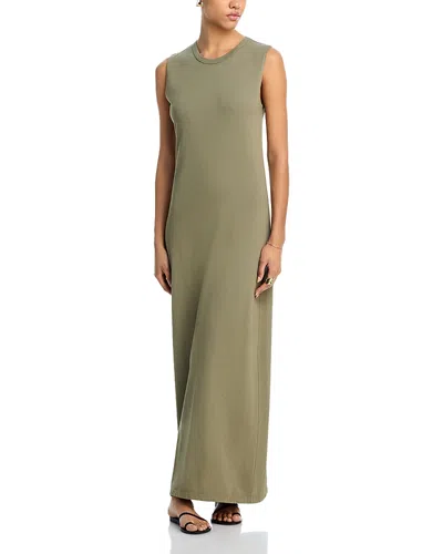 Leset Margo Sleeveless Maxi Dress In Green