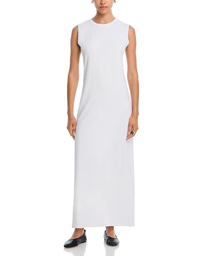 Leset Margo Sleeveless Maxi Dress In White