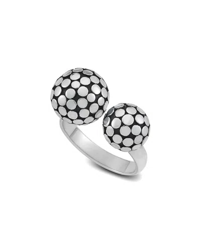 Samuel B. Sterling Silver Armadillo Bypass Ring In Metallic