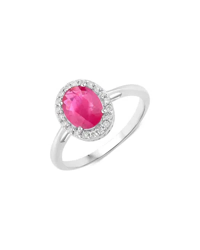 Diana M. 14k 1.83 Ct. Tw. Diamond & Ruby Ring In Metallic