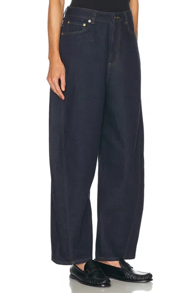 Givenchy Balloon-fit Denim Jeans With Classic Texture In Blue