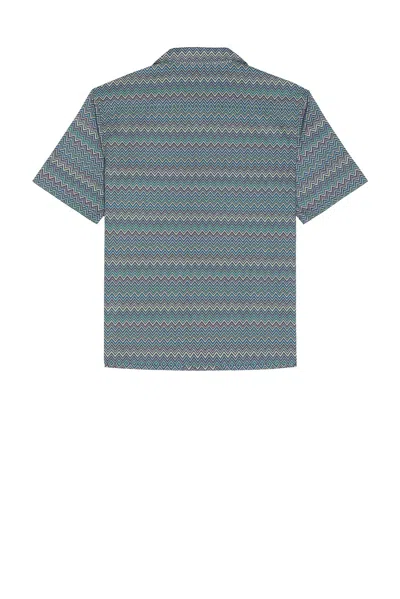 Missoni Short Sleeve Shirt In Green