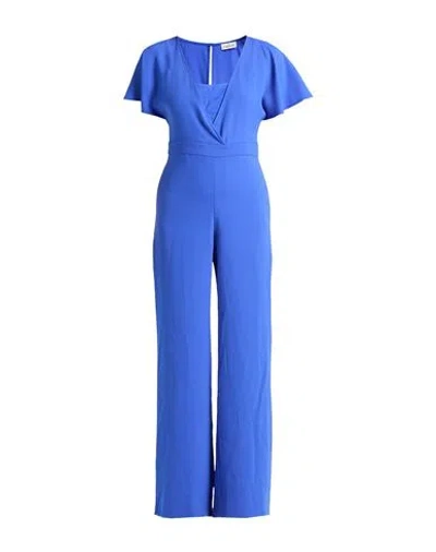 Rebel Queen By Liu •jo Woman Jumpsuit Blue Size M Polyester In Blue