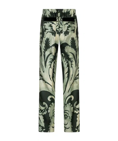 F.r.s For Restless Sleepers Pants F. R.s For Restless Sleepers Woman Color Green In Green