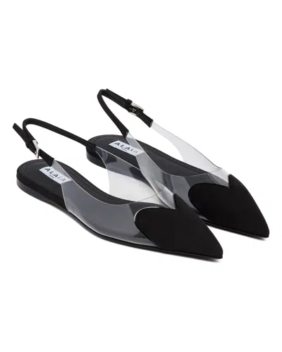 Alaïa Alaia Shoe In Plastic In Black