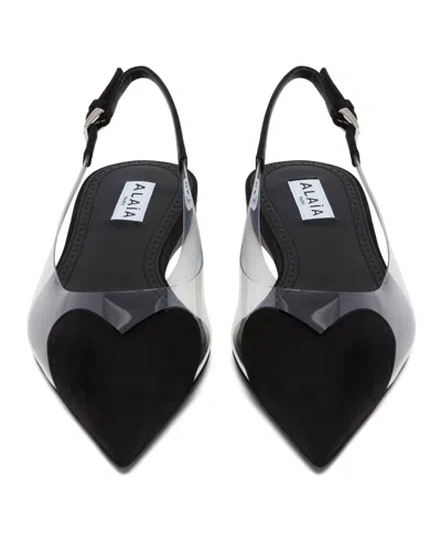 Alaïa Alaia Shoe In Plastic In Black