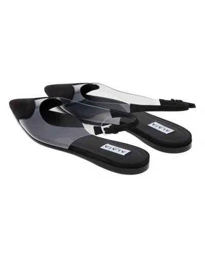 Alaïa Alaia Shoe In Plastic In Black