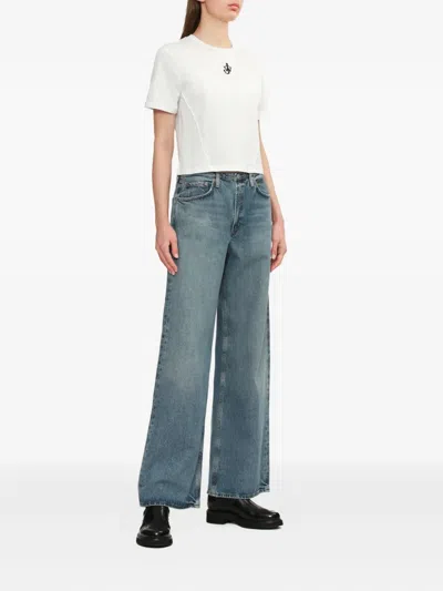 Agolde Cotton Jeans In Blue