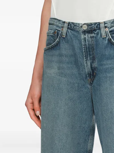 Agolde Cotton Jeans In Blue