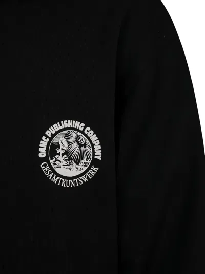 Oamc Apollo Crewneck Sweatshirt In Black