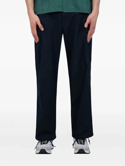 六口袋防撕裂方格布长裤