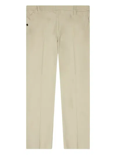 Helmut Lang Elastic-waist Trousers In Gray