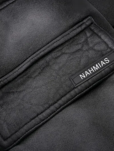 Nahmias Logo Cargo Sweatpants In Black