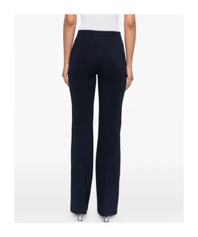 Pinko Flared Trousers With Pockets And Loops In Black