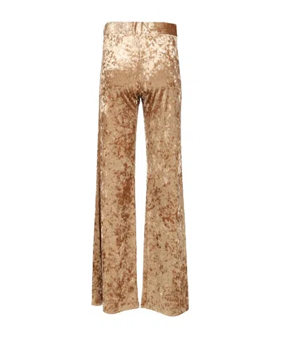 Forte Forte Velvet Trousers In Nude