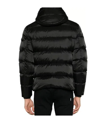 Moorer Padded Jackets With Hood And Side Pockets In Black