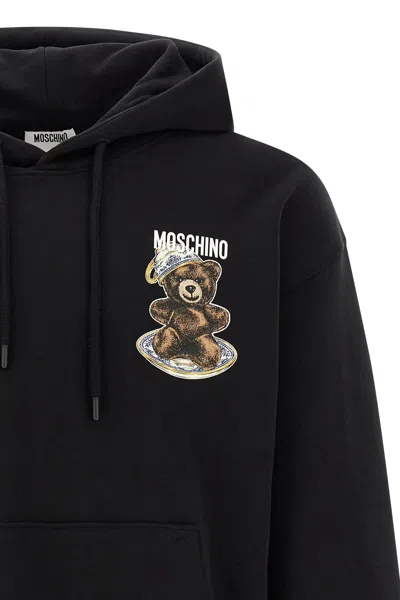 Moschino Couture Man Sweatshirt Black Size Xl Cotton