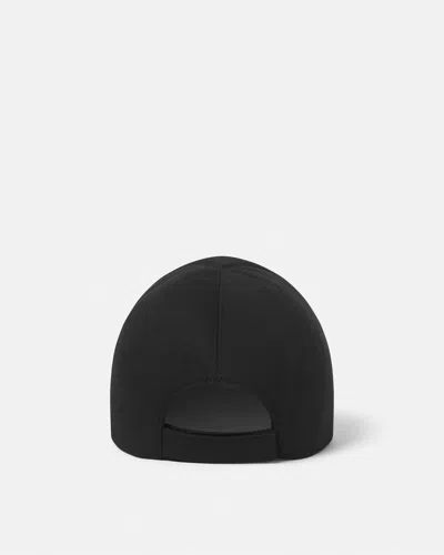 Versace Patterned Hat In Black
