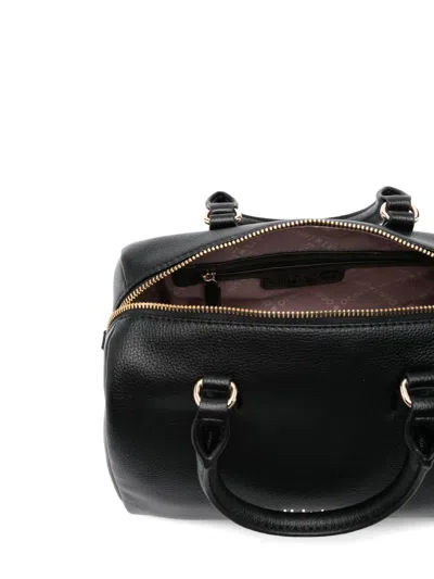 Liu •jo Cross-body Satchel Studded Handles In Black